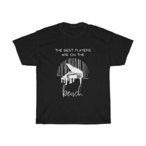 BENCH WHITE - Unisex Heavy Cotton Tee