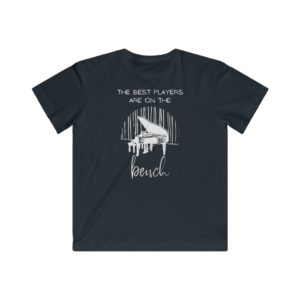 BENCH WHITE PIANO - Kids Fine Jersey Tee