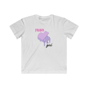 PIANO GIRL - Kids Fine Jersey Tee